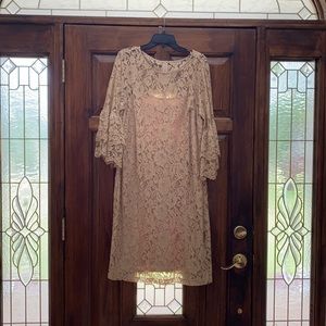 Calvin Klein 16W Lace dress